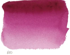 Farba akwarelowa w półkostce l’Aquarelle - Sennelier - 680 Permanent Magenta