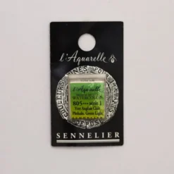 Farba akwarelowa w półkostce l’Aquarelle - Sennelier - 807 Phthalo Green Deep