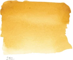 Farba akwarelowa w półkostce l’Aquarelle - Sennelier - 252 Yellow Ochre