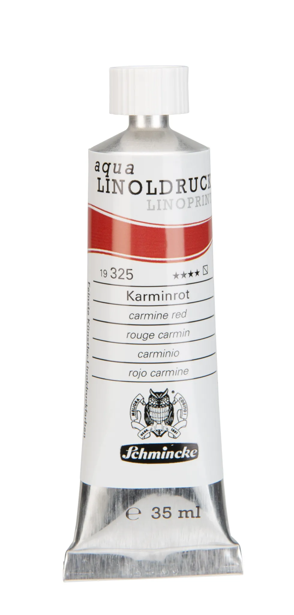 Farba Aqua Linoprint - Schmincke - 325, Carmine Red, 35 ml