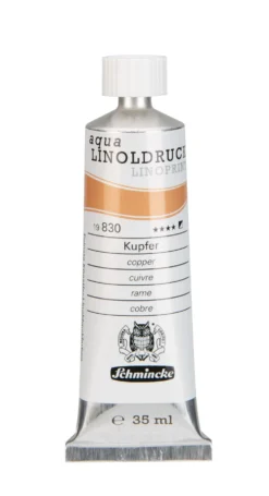 Farba Aqua Linoprint - Schmincke - 830, Copper, 35 ml
