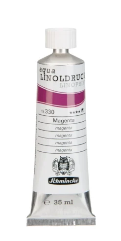 Farba Aqua Linoprint - Schmincke - 330, Magenta, 35 ml