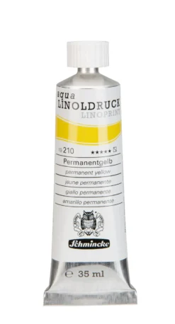 Farba Aqua Linoprint - Schmincke - 210, Permanent Yellow, 35 ml