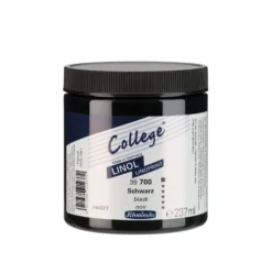 Farba College Linoprint - Schmincke - 700, Black, 237 ml