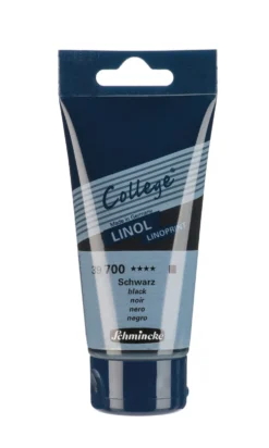Farba College Linoprint - Schmincke - 700, Black, 75 ml