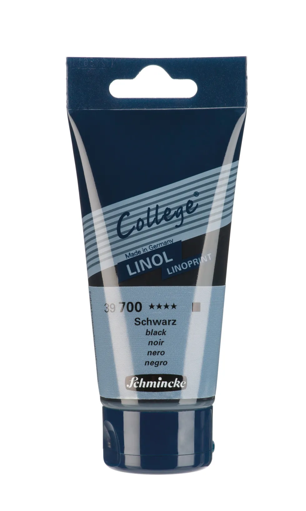 Farba College Linoprint - Schmincke - 700, Black, 75 ml