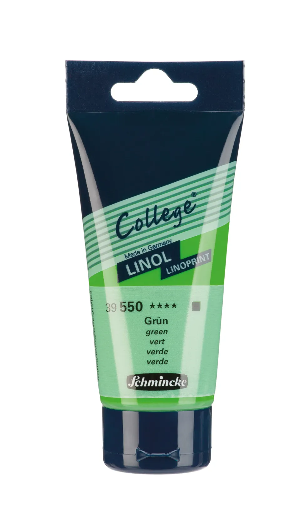 Farba College Linoprint - Schmincke - 550, Green, 75 ml