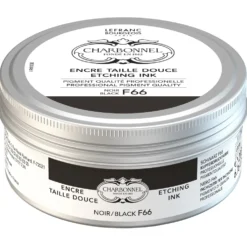 Farba do druku Charbonnel Etching Ink - Black F66, 200 ml