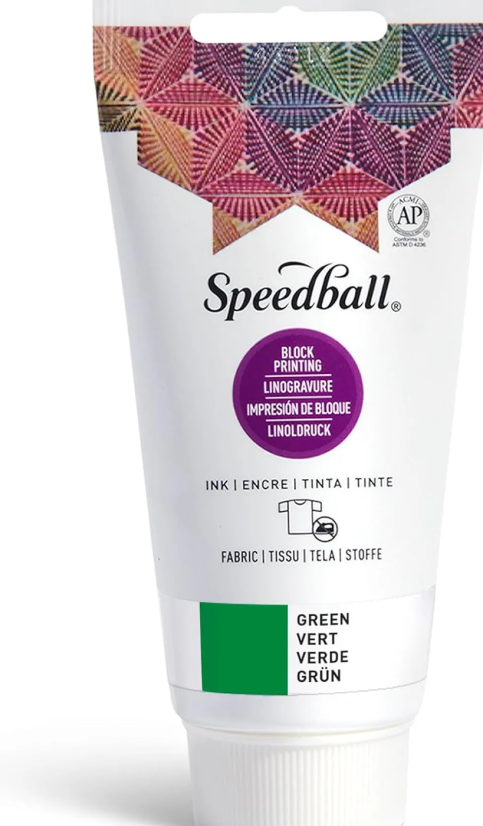 Farba do linorytu Block Printing Ink - Speedball - Green 75 ml