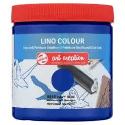 Farba do linorytu Lino Colour - Talens Art Creation - Navy Blue, 250 ml