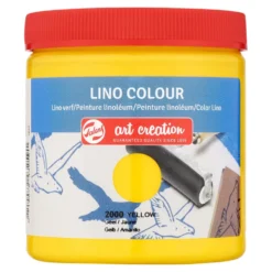 Farba do linorytu Lino Colour - Talens Art Creation - Yellow, 250 ml