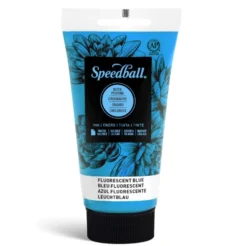 Farba do linorytu Water-Soluble Ink - Speedball - Fluo Blue 75 ml