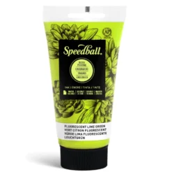Farba do linorytu Water-Soluble Ink - Speedball - Fluo Lime Green 75 ml