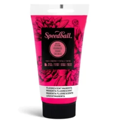 Farba do linorytu Water-Soluble Ink - Speedball - Fluo Magenta 75 ml