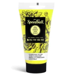 Farba do linorytu Water-Soluble Ink - Speedball - Fluo Yellow 75 ml