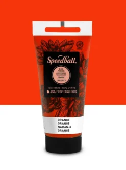 Farba do linorytu Water-Soluble Ink - Speedball - Orange 75 ml