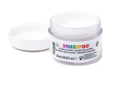 Farba do malowania twarzy - Snazaroo - biel klauna, 50 ml