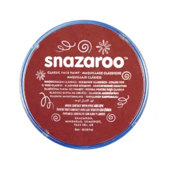 Farba do malowania twarzy - Snazaroo - Burgundy, 18 ml