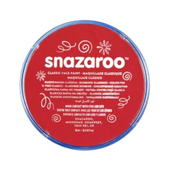 Farba do malowania twarzy - Snazaroo - czerwona, 18 ml