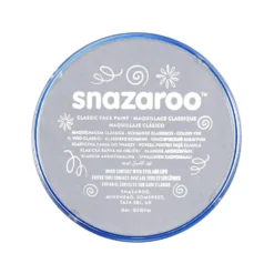 Farba do malowania twarzy - Snazaroo - Light Grey, 18 ml