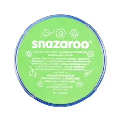 Farba do malowania twarzy - Snazaroo - Lime Green, 18 ml