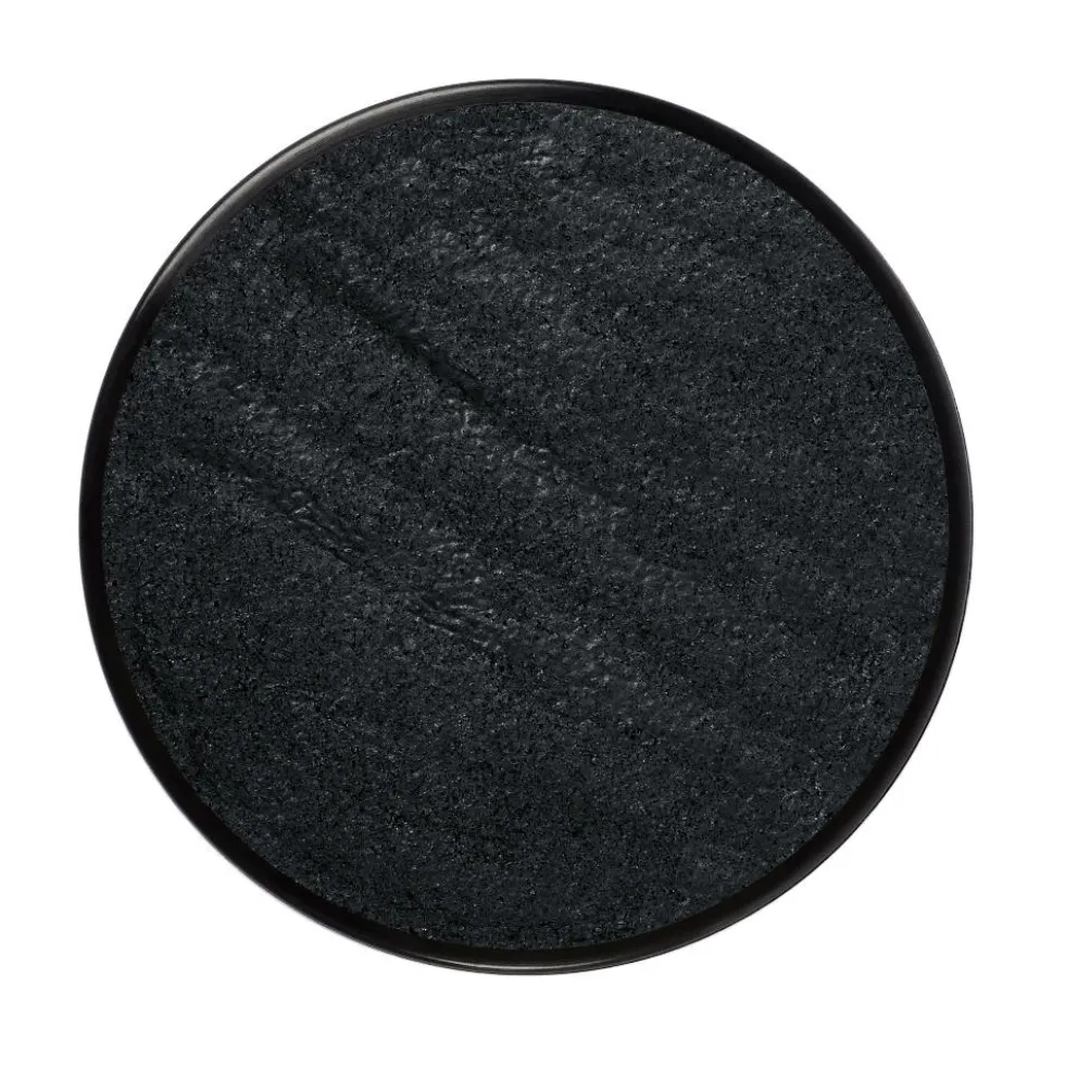 Farba do malowania twarzy - Snazaroo - Metallic Electric Black, 18 ml