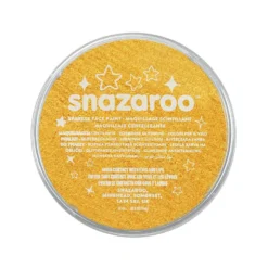 Farba do malowania twarzy - Snazaroo - Sparkle Yellow, 18 ml