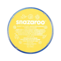 Farba do malowania twarzy - Snazaroo - żółta, 18 ml