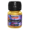 Farba do porcelany i szkła - Pentart - złota, 30 ml