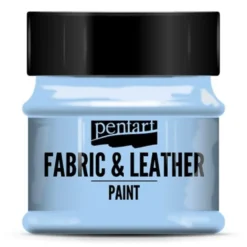 Farba do tkanin i skór - Pentart - niebieskie niebo, 50 ml