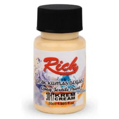 Farba do tkanin Opaque - Rich - Cream, 50 ml