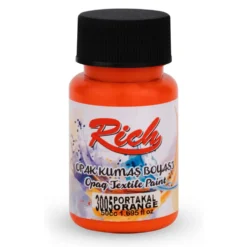Farba do tkanin Opaque - Rich - Orange, 50 ml