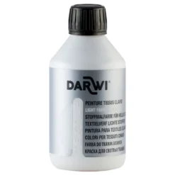 Farba do tkanin Textile - Darwi - White 250 ml