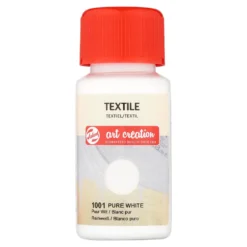 Farba do tkanin Textile - Talens Art Creation - Pure White, 50 ml