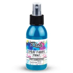 Farba do tkanin w sprayu - Rich - Aqua, 100 ml