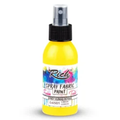 Farba do tkanin w sprayu - Rich - Lemon, 100 ml