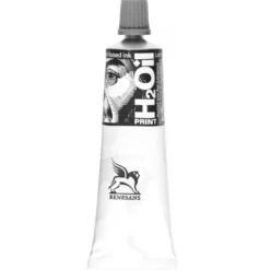 Farba graficzna do linorytu H2Oil Print - Renesans - Czerń Karbonowa, 60 ml
