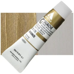 Farba gwasz Acryla Gouache - Holbein - Bronze, 20 ml
