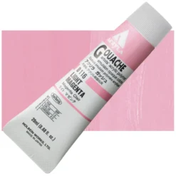 Farba gwasz Acryla Gouache - Holbein - Light Magenta, 20 ml