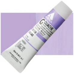 Farba gwasz Acryla Gouache - Holbein - Lilac, 20 ml