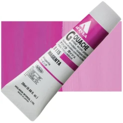 Farba gwasz Acryla Gouache - Holbein - Magenta, 20 ml