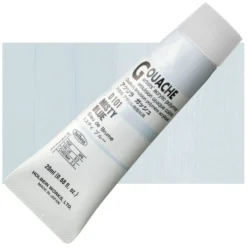 Farba gwasz Acryla Gouache - Holbein - Misty Blue, 20 ml