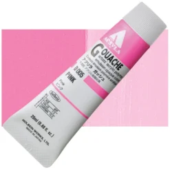 Farba gwasz Acryla Gouache - Holbein - Pink, 20 ml