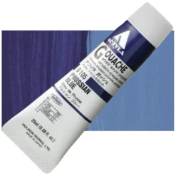 Farba gwasz Acryla Gouache - Holbein - Prussian Blue, 20 ml