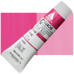 Farba gwasz Acryla Gouache - Holbein - Rose, 20 ml