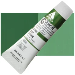Farba gwasz Acryla Gouache - Holbein - Sap Green, 20 ml