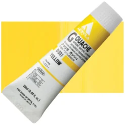 Farba gwasz Acryla Gouache - Holbein - Yellow, 20 ml