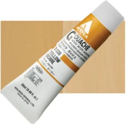 Farba gwasz Acryla Gouache - Holbein - Yellow Ochre, 20 ml