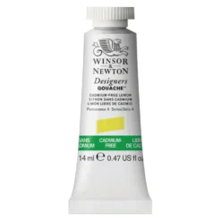 Farba gwasz Designers Gouache - Winsor & Newton - Cadmium Free Lemon, 14 ml