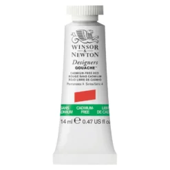 Farba gwasz Designers Gouache - Winsor & Newton - Cadmium Free Red, 14 ml